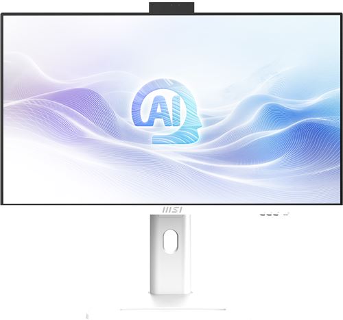 PC tout-en-un MSI Modern AM273QP AI 1UM-085FR 27 Copilot+ Intel® Core™ Ultra 5 16 Go RAM 1 To SSD Blanc