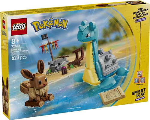 Lego Lego® Pokémon™ 72162 Smart Play™ : Chasse Au Trésor D’Évoli et Lokhlass