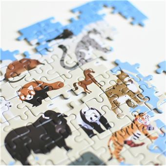 Puzzle Poppik Animaux du monde 500 pièces