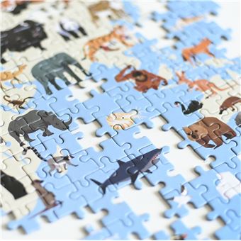 Puzzle Poppik Animaux du monde 500 pièces