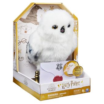 Peluche interactive Harry Potter Wizarding World Hedwige enchantée