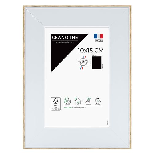 Cadre photo Ceanothe Newton 10 x 15 cm Bois et - vue 3