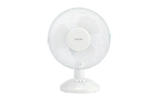 Ventilateur de table Proline DF23 30 W Blanc