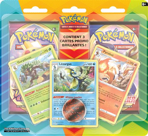 Jeu de cartes Pokémon Blister 2 boosters