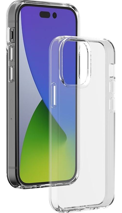 Coque souple silisoft BigBen Connected iPhone 14 Pro Transparent