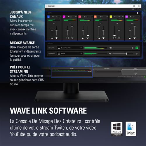 Micro USB Elgato Pro Audio - Condensateur Cardioïde Avec Filtre Anti-Pop | Streaming, Podcast Et Gaming