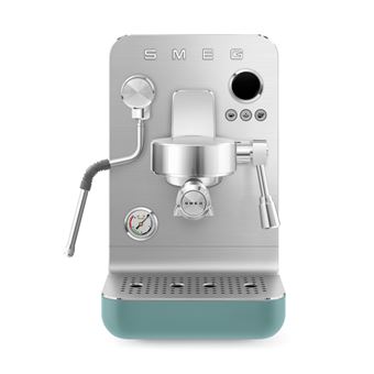Machine a cafe Expresso, pression 15 bars, manometre, ecran LCD, buse vapeur et eau chaude, systeme de chauffe 3 Thermoblocks, reservoir d''eau amovible 1,7 L, chauffe tasse passif