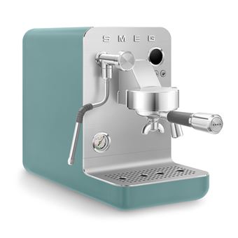 Machine a cafe Expresso, pression 15 bars, manometre, ecran LCD, buse vapeur et eau chaude, systeme de chauffe 3 Thermoblocks, reservoir d''eau amovible 1,7 L, chauffe tasse passif
