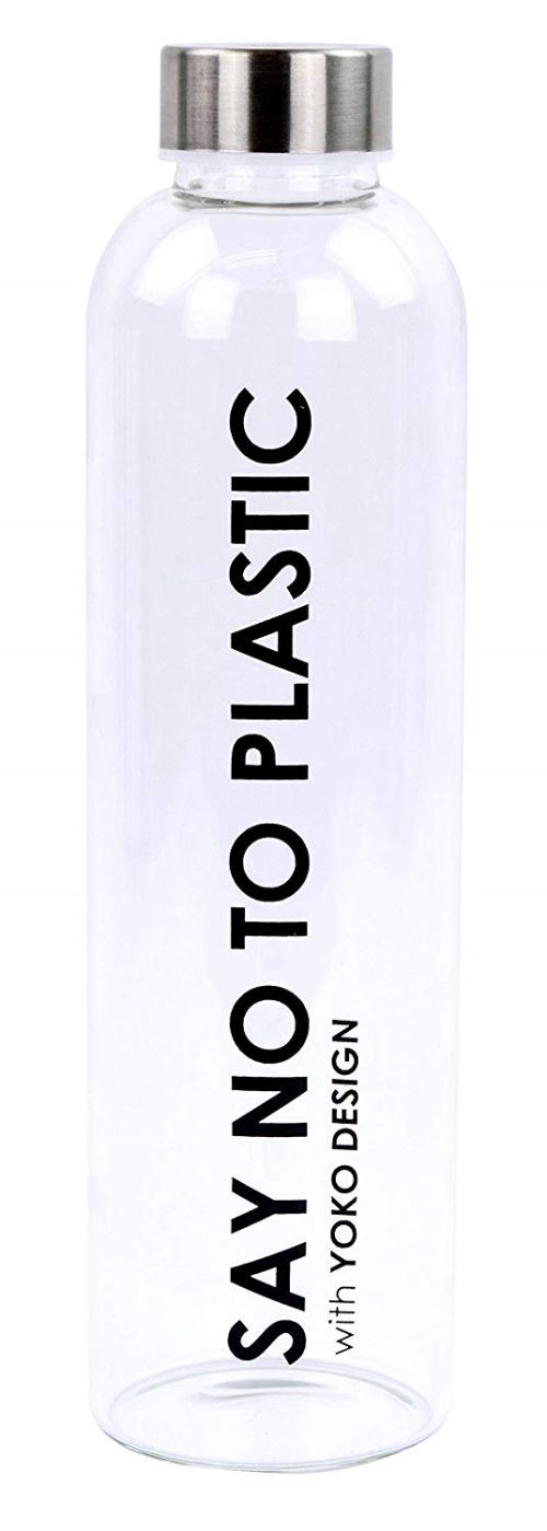 Bouteilles en verre Yoko Design Say no to plastic 750 ml