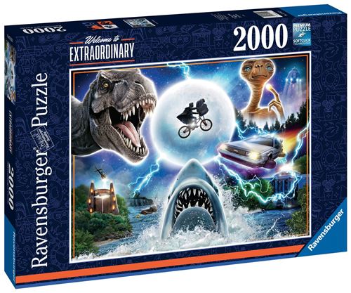 Puzzle 2000 Pièces Ravensburger Les Films Cultes D'Universal