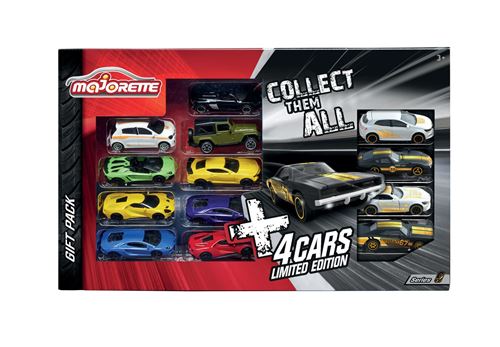 Mjrt Voitures Majorette Set 13 Pièces 9 Avec 4 Exclusifs
