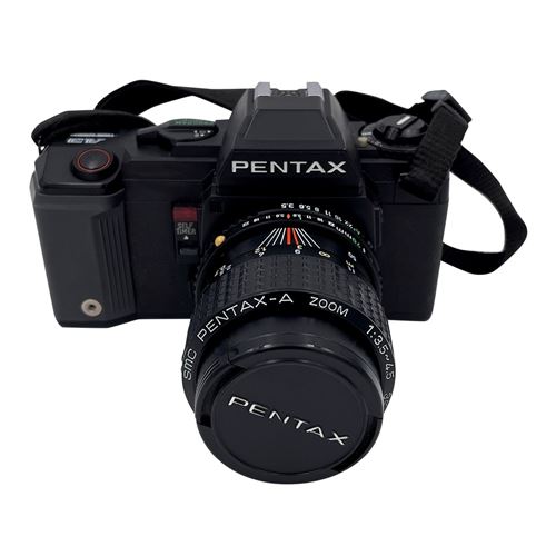 Appareil photo argentique Pentax A3 35-70mm f3.5-4.5 SMC Pentax-A Zoom Noir Reconditionné