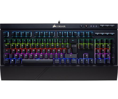 Clavier mécanique Gaming Corsair K68 RGB AZERTY Noir