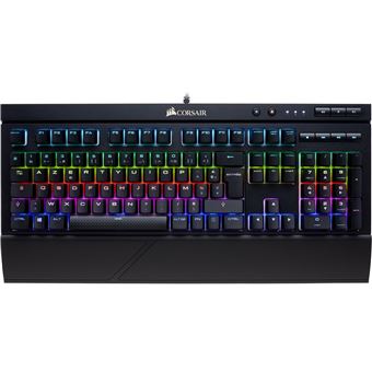 Clavier mécanique Gaming Corsair K68 RGB AZERTY Noir