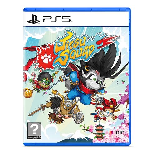 Pochette avant du jeu Jitsu Squad PS5