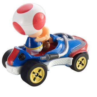 Voiture Hot Wheels Véhicule Mario Kart Toad Sneeker