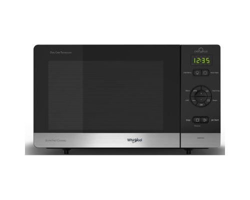 Micro-Ondes Et Gril À Posable Whirlpool Cmcp34R6 Bl Chef Plus 700 W Noir Et Argent