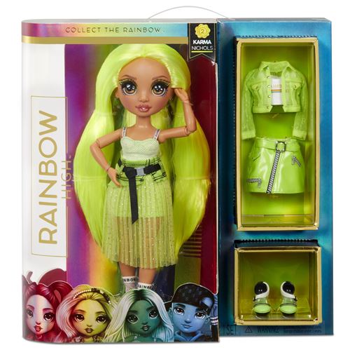 Poupée mannequin Rainbow High Neon