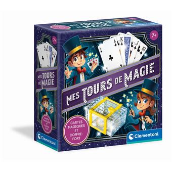 Coffret de magie Clementoni Cartes magiques et coffre-fort
