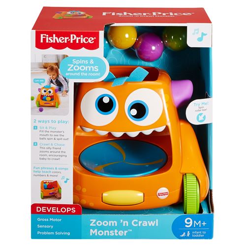 Jouet D'Éveil Fisher Price Le Monstre Taquin