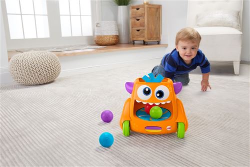 Jouet d'éveil Fisher Price Le monstre taquin Jouets à tirer ou à
