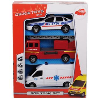 Coffret de 3 véhicules Dickie SOS