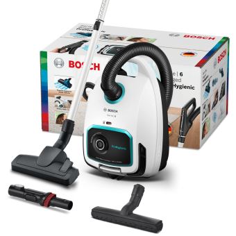 Aspirateur avec sac Bosch Serie 6 ProHygienic BGL6HYG1 600 W Aspirateur avec sac Bosch BGL6POW1 GL 60 ProPower 850 W Noir