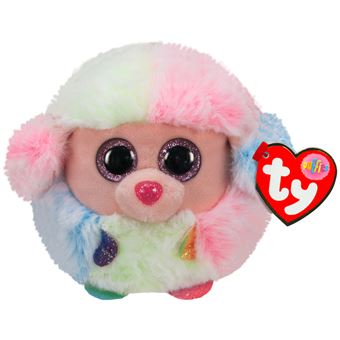 Peluche Ty Puffies Rainbow le caniche