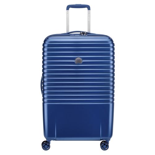 Valise Delsey Caumartin Plus 70 cm Taille L 4 doubles roues Bleu