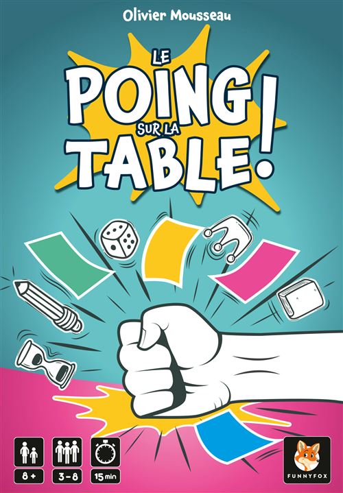 Jeu D’Ambiance Funny Fox Poing Sur La Table