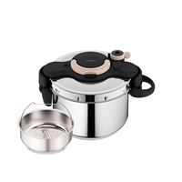 Autocuiseur Seb cocotte-minute® ClipsoMinut' Éco Compact+ 6L P4900731 Inox