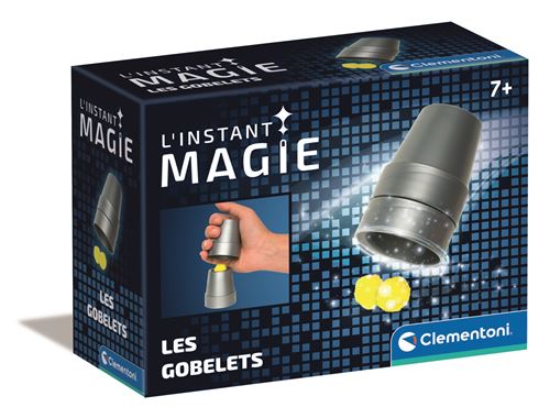 Coffret de magie Clementoni 'instant Magie Les gobelets