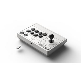 Console rétrogaming Just For Games Arcade Stick Xbox et PC Blanc