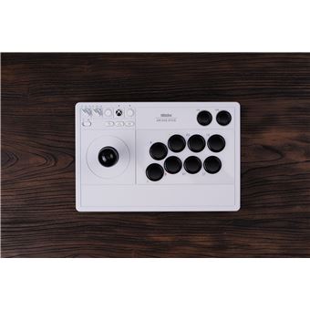 Console rétrogaming Just For Games Arcade Stick Xbox et PC Blanc