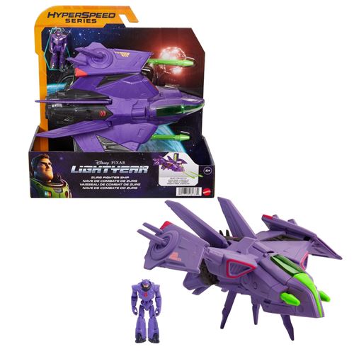 Pixar - Lightyear - Vaisseau De Combat De Zurg - Figurines D'Action