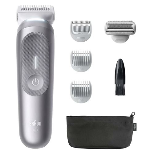 Tondeuse Corps Braun Bg7550 Gris Anthracite