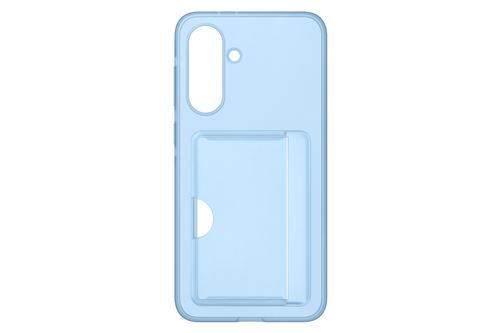 Coque arrière avec porte-carte Bleu pour Samsung Galaxy A36 5G