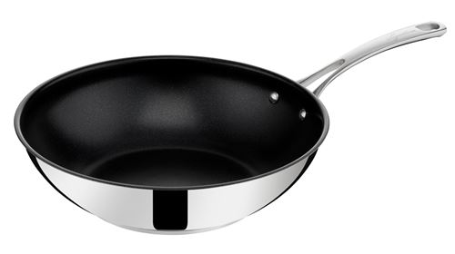 Poêle wok Lagostina Dedica 012177041828 28 cm Inox