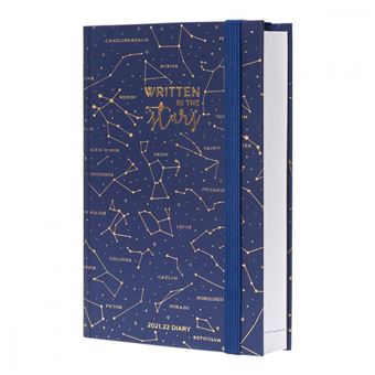Agenda scolaire journalier Legami Medium 12 x 18 cm 2021-2022 Etoiles