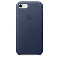 Apple Leren Hoes Nacht Blauw voor iPhone 7 en 8