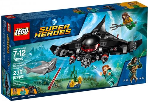 Lego® Dc Comics Super Heroes 76095 Aquaman Et L'Attaque De Black Manta