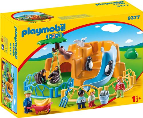 Playmobil 1.2.3 9377 Parc Animalier