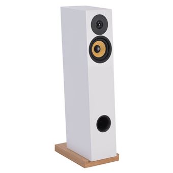 Enceinte colonne Davis Acoustics Courbet N4 Blanc Vendue à l'unité