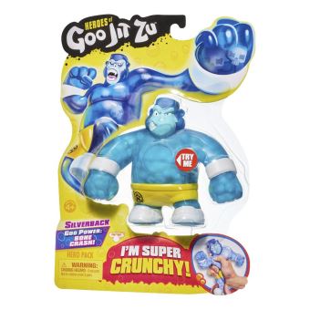 Figurine articulée Héros de Goo Jit Zu Silverback le gorille 11 cm