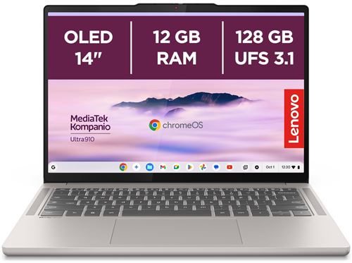 Chromebook 14M9610 14 MediaTek Kompanio Ultra 12 Go RAM SSD - vue 2