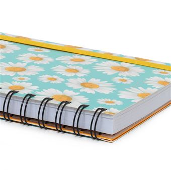 Carnet spirale ligné Legami L Daisy