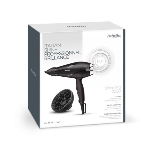 Sèche-cheveux Babyliss 6713DE Shine Pro 2200 W Noir