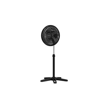 Ventilateur sur pied Rowenta Écoconcu Turbo Essential VU3110F3 55W Noir