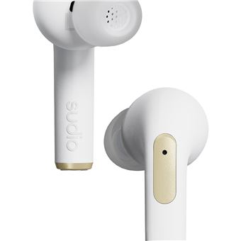 Ecouteurs intra-auriculaires sans fil Sudio N2 Pro avec réduction de bruit Blanc