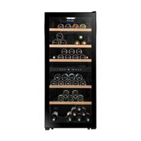 Cave de service La Sommeliere LS102DZBLACK 102 bouteilles Noir